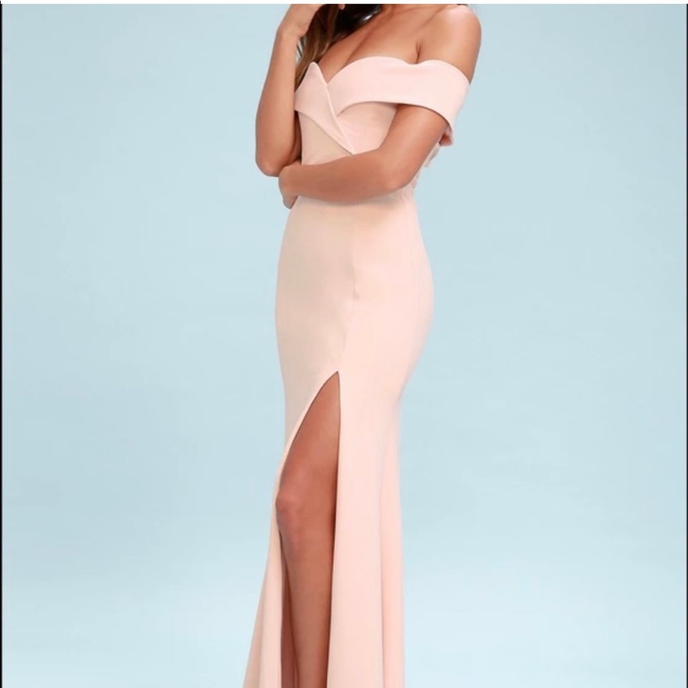 Lulu’s gown! Wore this dress once to a wedding had it dry cleaned afterwards!